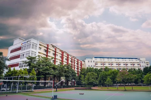 Lush green campus